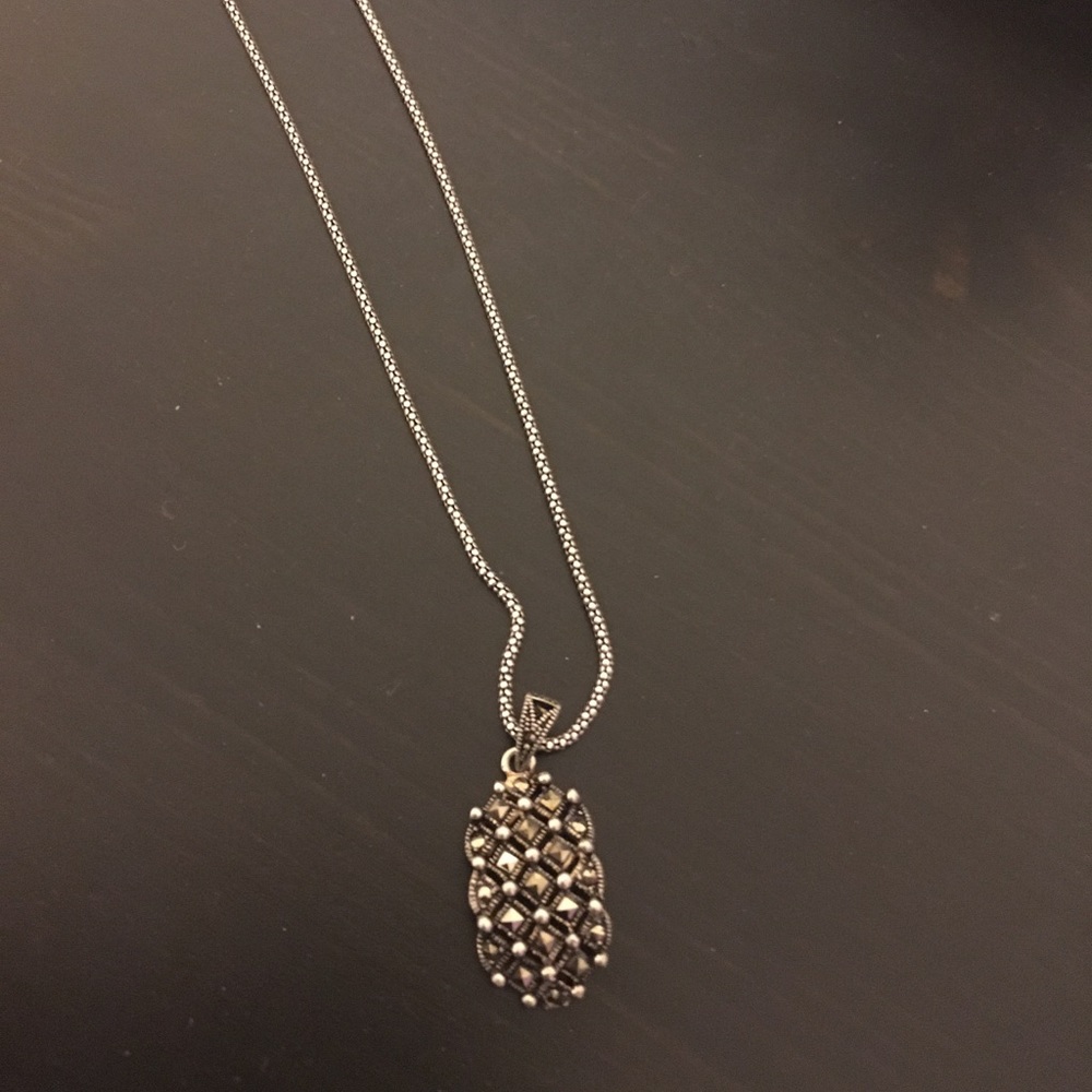 Silver necklace